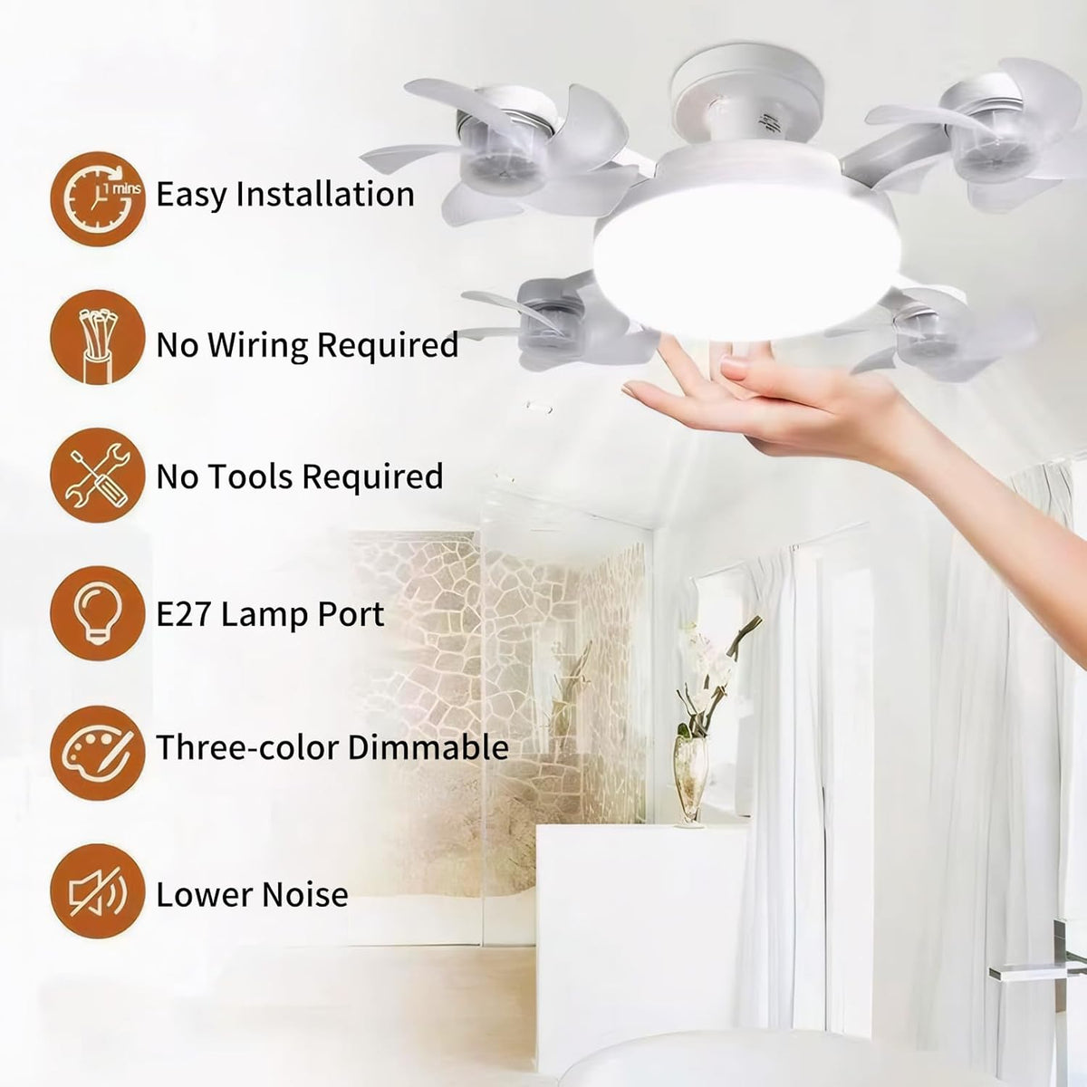 Drone Light Fan