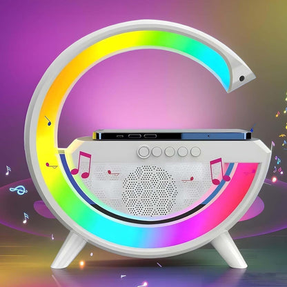 3 in 1 Bluetooth Speaker, Wireless Charger & RGB Light