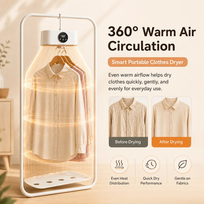 AiroDry™ Pro - Smart Portable Clothes Dryer