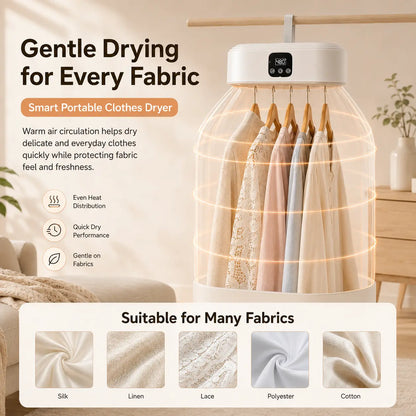 AiroDry™ Pro - Smart Portable Clothes Dryer