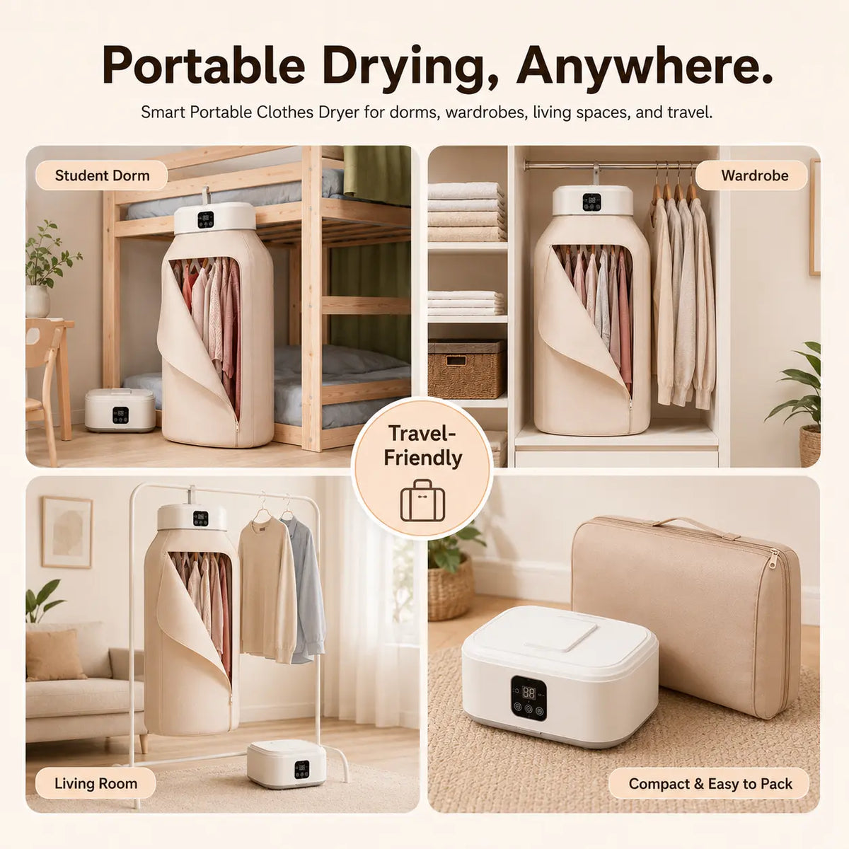 AiroDry™ Pro - Smart Portable Clothes Dryer