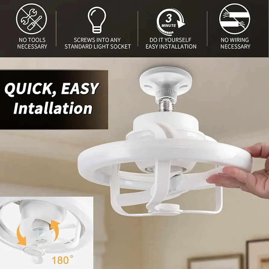 Lumifan - 2 in 1 Ceiling Light Fan