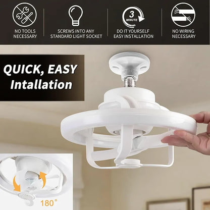 Lumifan - 2 in 1 Ceiling Light Fan