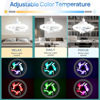 Lumifan - 2 in 1 Ceiling Light Fan